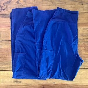 Bundle of 2 Cherokee maternity scrubs